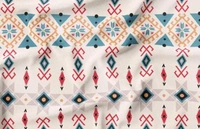 Elastic Stretchable Printed Dining Chair Covers Set of 6 will bloom your dining with their HD printed designs - Polyster, Elastic, Pack of 6, Single Seater